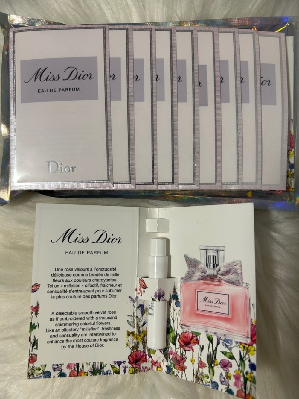 10 pieces Dior Miss Dior EDP women’s  Sample set